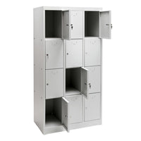 Schließfachschrank 12 Fächer Spind Schrank Schließfach Regal
