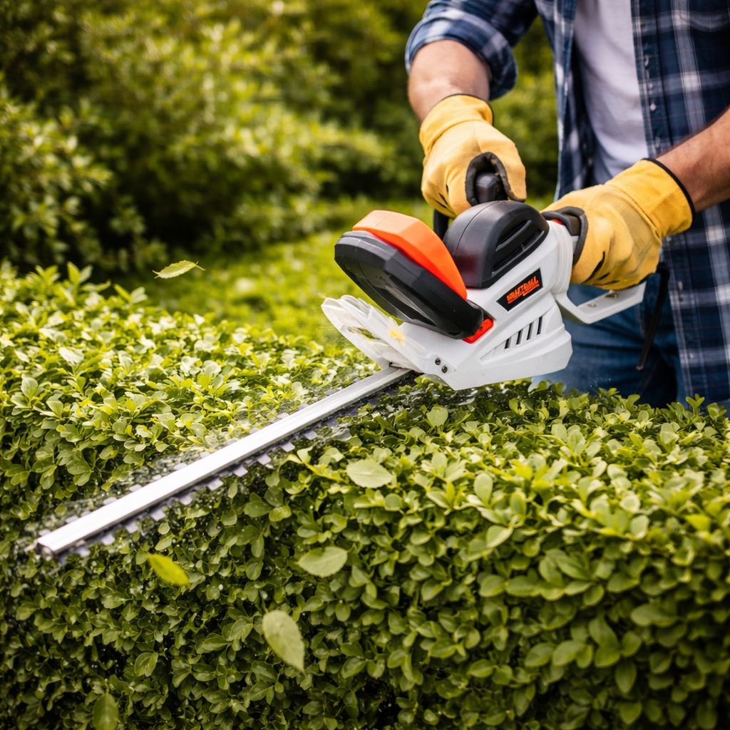 Elektrische Heckenschere 1600W Schere Gartenschere Hecke Garten