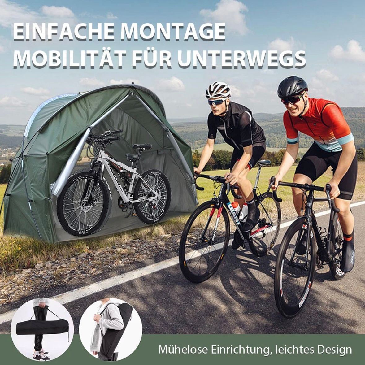 Fahrradzelt Fahrrad Garage Camping Vorrat Lagerzelt Garten
