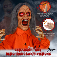 Halloween Gefangener Geist Deko Animatronik Beweglich Soundeffekte