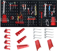 3er Werkzeugwand 17tlg Lochwand Set mit Halterungen Werkstatt