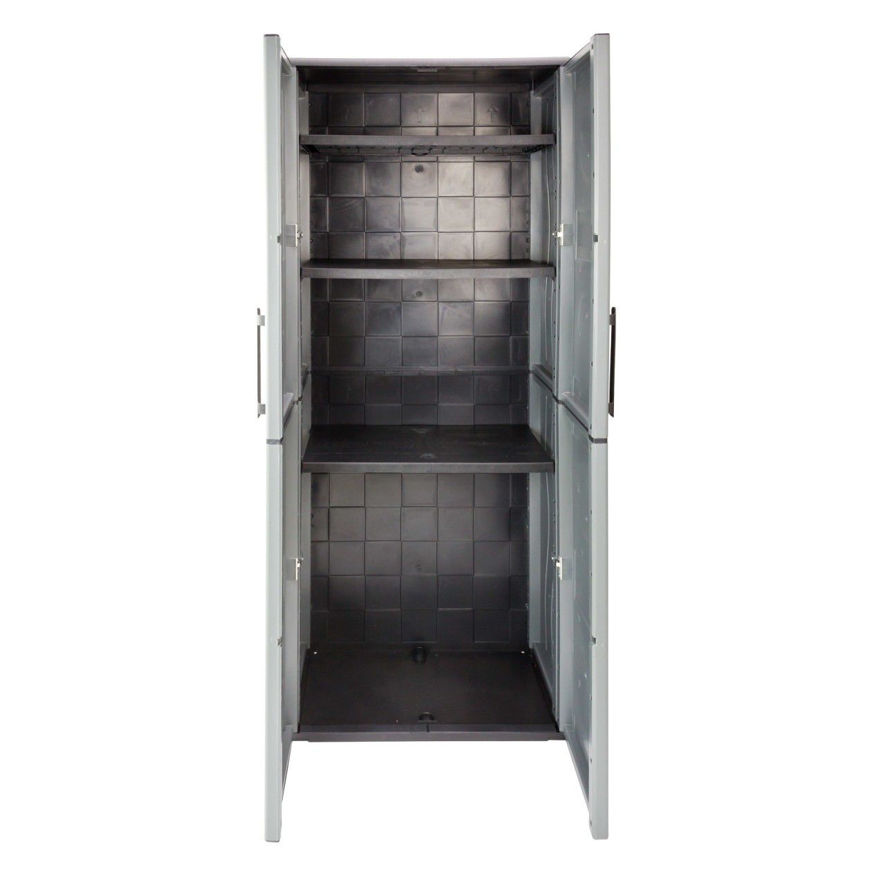 Kunststoffschrank Schrank Regal Feuchtraumschrank 3 Böden