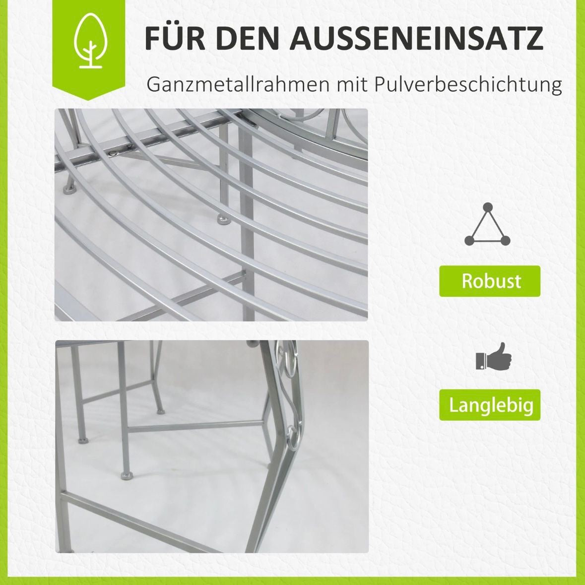 360° Baumbank Rundbank Gartenbank Sitzbank Parkbank Bank Garten