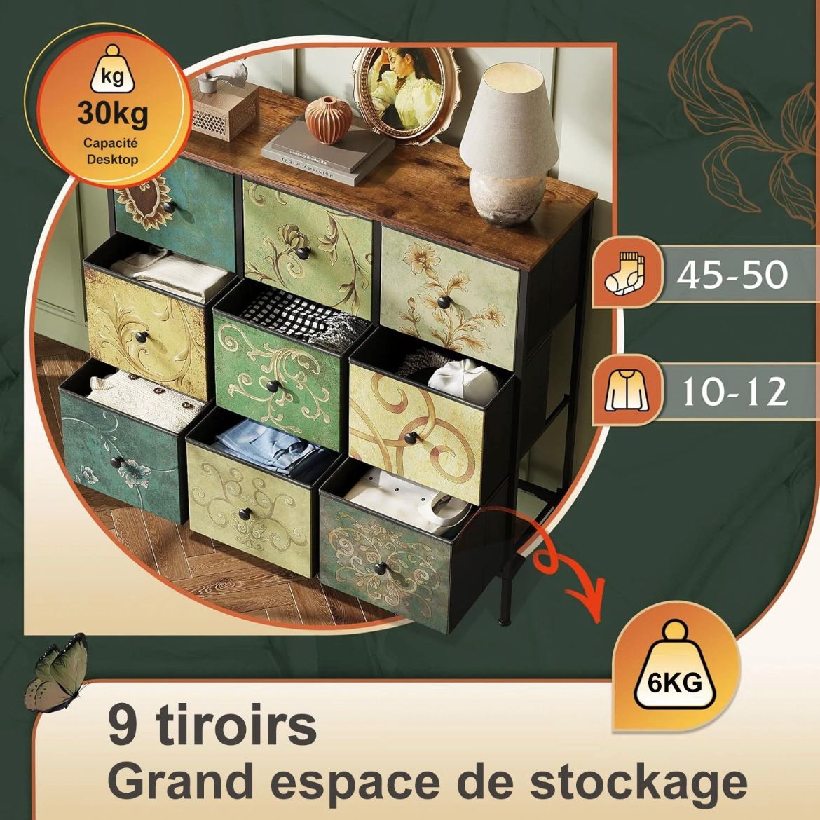Schubladenschrank Kommodenschrank Schlafzimmermöbel Wohnzimmer