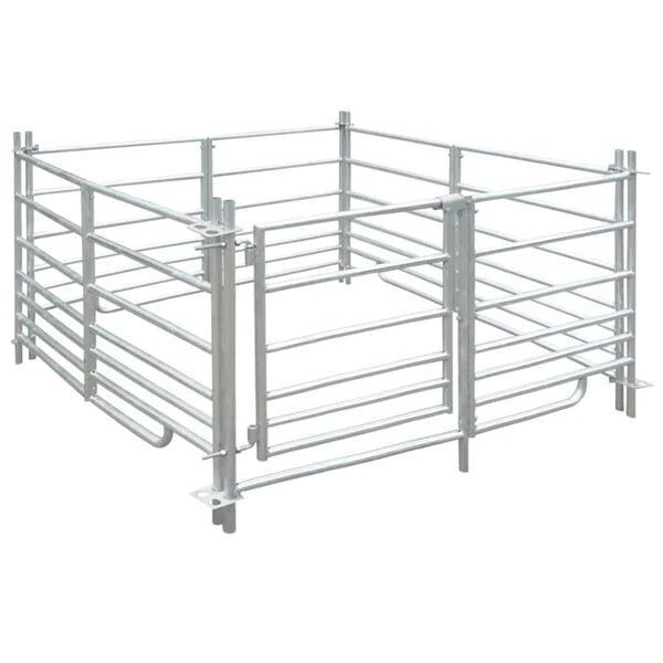 Schafgehege 137x137x92cm Stall Weidezaun Gehege Schafe
