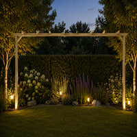 Pergola Pavillon Rosenbogen Spalier Kiefernholz Imprägniert 200x200x60cm
