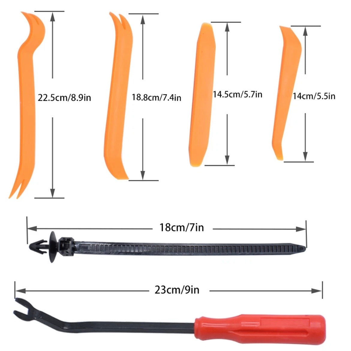 KFZ Türverkleidung Befestigung Niete Stoßstange Trim Moulding Clips