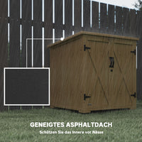 Aufbewahrungsbox Gartenschrank Gartenregal Gartenbox Kissenbox 77x88x90cm