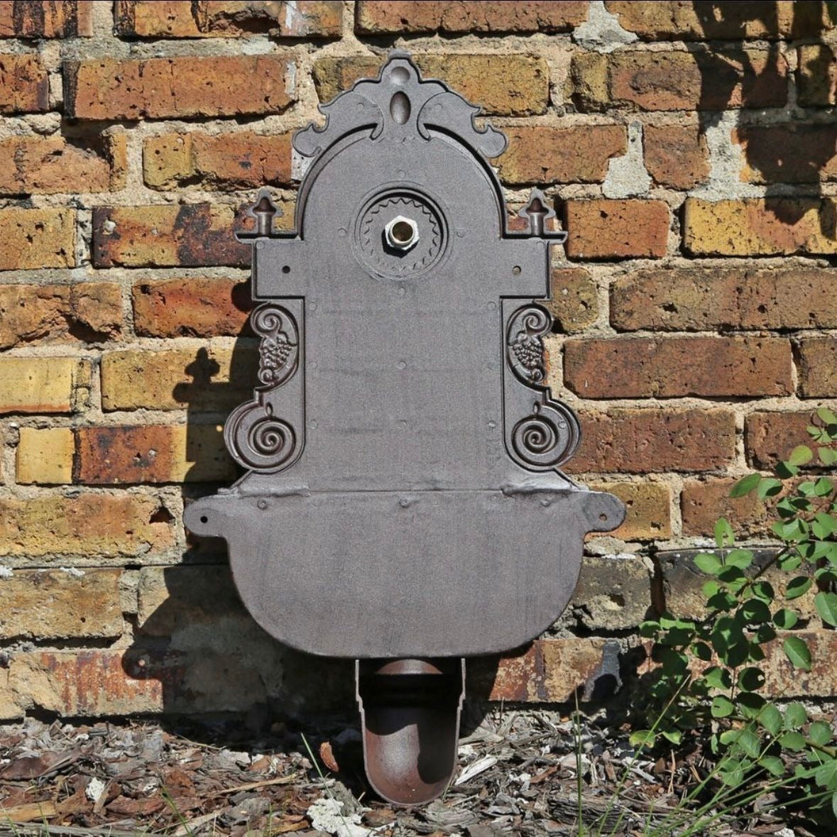 Wandbrunnen Garten Waschbecken Antik