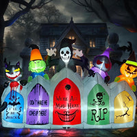 Aufblasbare Halloween Dekoration Dekowand Wand