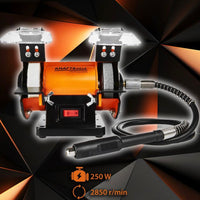Doppelschleifer 250W Schleifer Schleifmaschine Werkstatt Schleifen