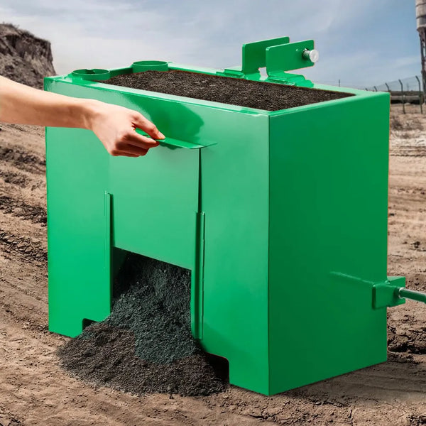 Ballastbox 3-Punkt-Traktorballast Kategorie 1 363kg Anhängerkupplung Stahl