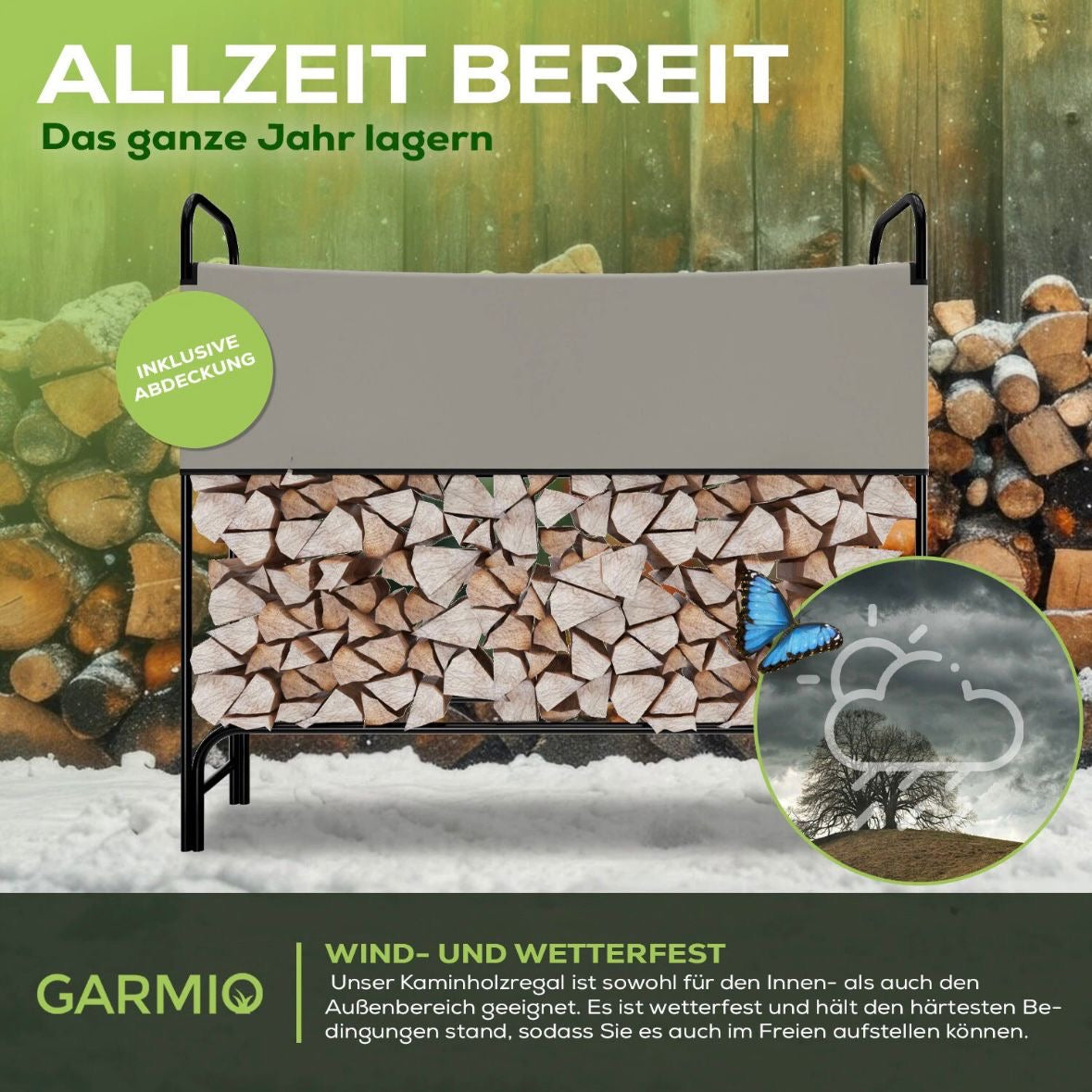 Kaminholzregal Brennholzregal Feuerholzregal Stapelhilfe Brennholz