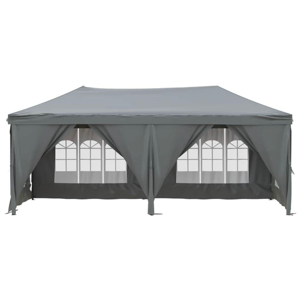 3x6m Partyzelt Faltbar Seitenwänden Festzelt Pavillon Gartenpavillon