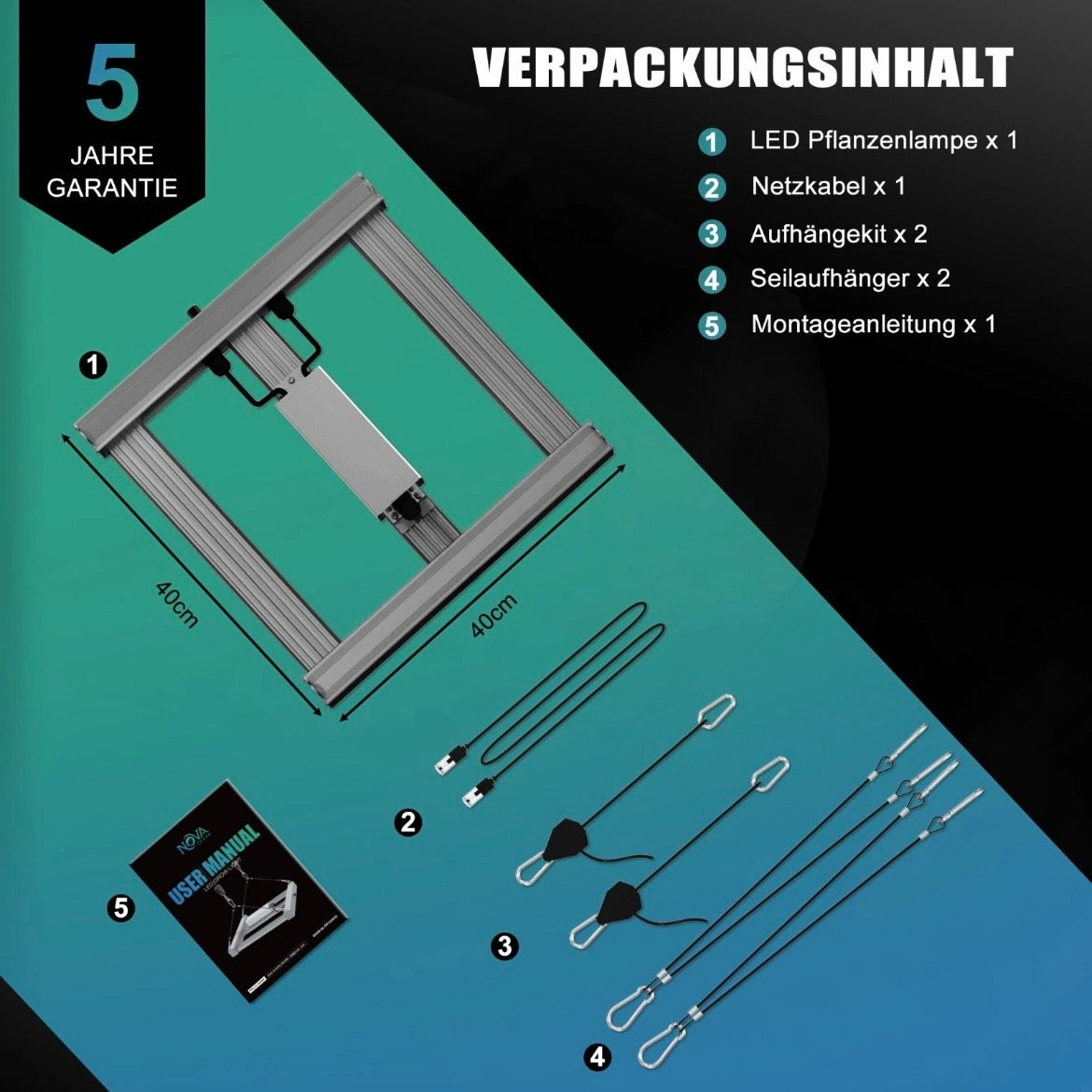 LED Pflanzenlampe 150W Pflanzenbeleuchtung Pflanzenlicht