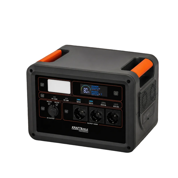 Powerstation 1152Wh 1200W Tragbare Stromversorgung