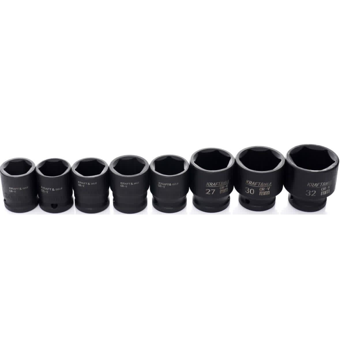 35tlg Schlagschrauber Nuss Set 1/2” Schrauber Schlagnüsse