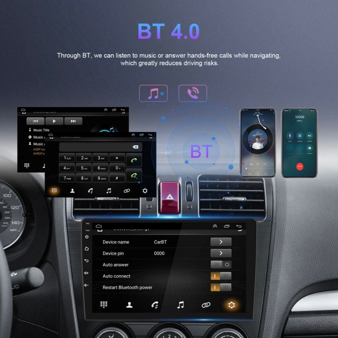 Android 15 2+64G Autoradio CarPlay GPS für VW Golf 7 VII MK7 2012-2017