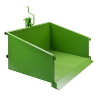 Heckcontainer 1200S Traktor Heckschaufel Kippmulde Kat. 1/2