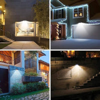 2x LED Solarlampen Bewegungsmelder Solarleuchten Garten Solar