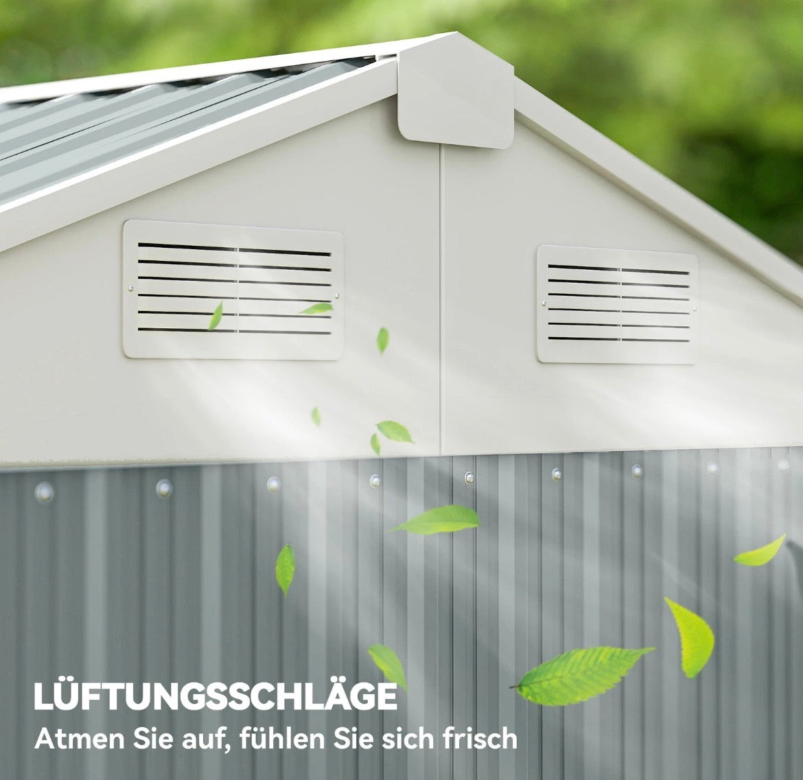 Metall Gerätehaus Geräteschuppen
Gartenhaus Gartenschuppen