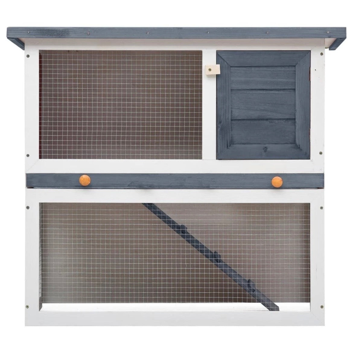 Kaninchenstall Hasenstall Kleintierstall Holz Freigehege Outdoor Stall