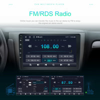 Autoradio Android 10 Zoll GPS Navigation WIFI CarPlay Navi 2G 64G
