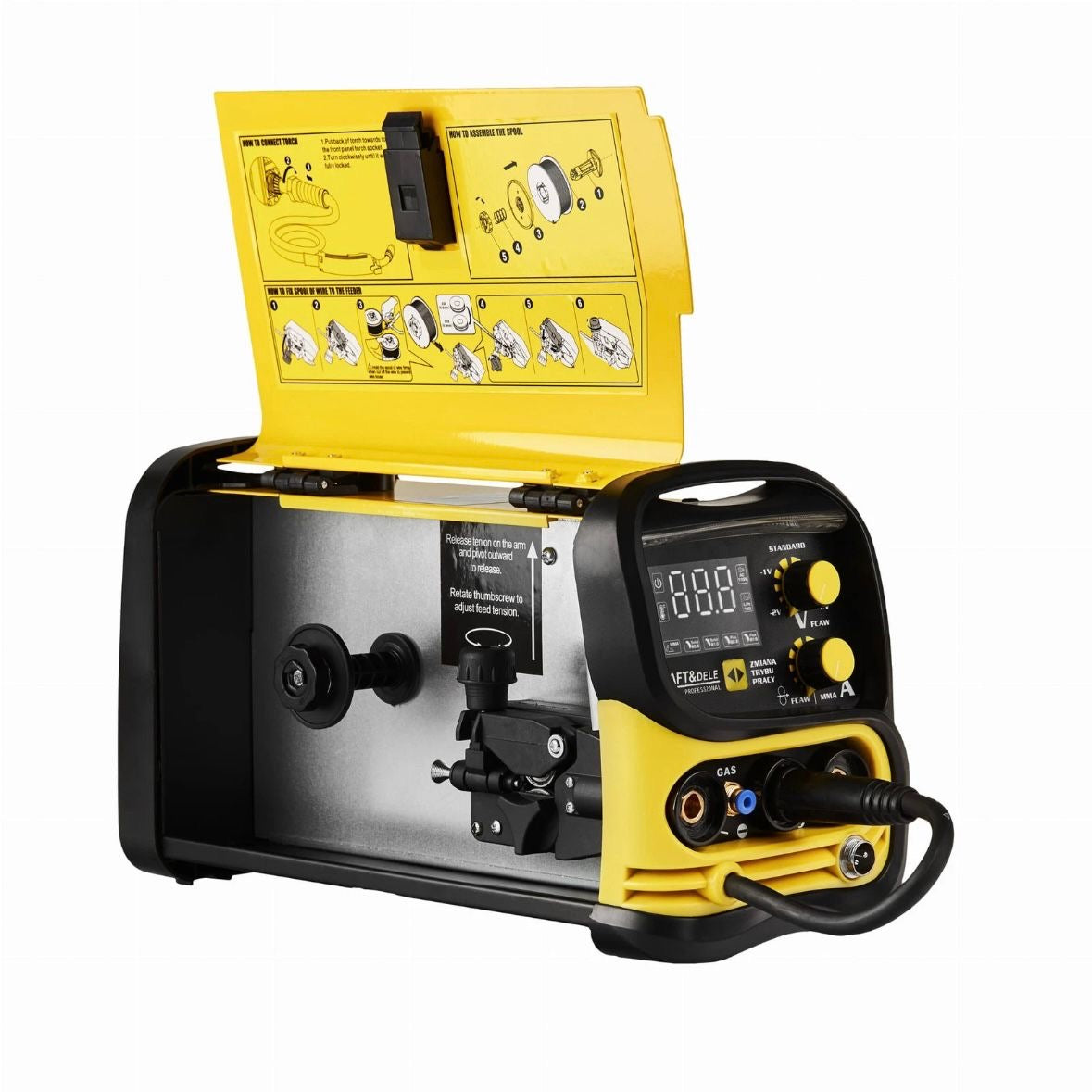 Multifunktionaler Inverter-Schweißgerät 250A MIG/MMA/TIG