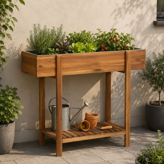 Hochbeet Pflanzbeet Kräuterbeet Garten Beet Pflanztisch