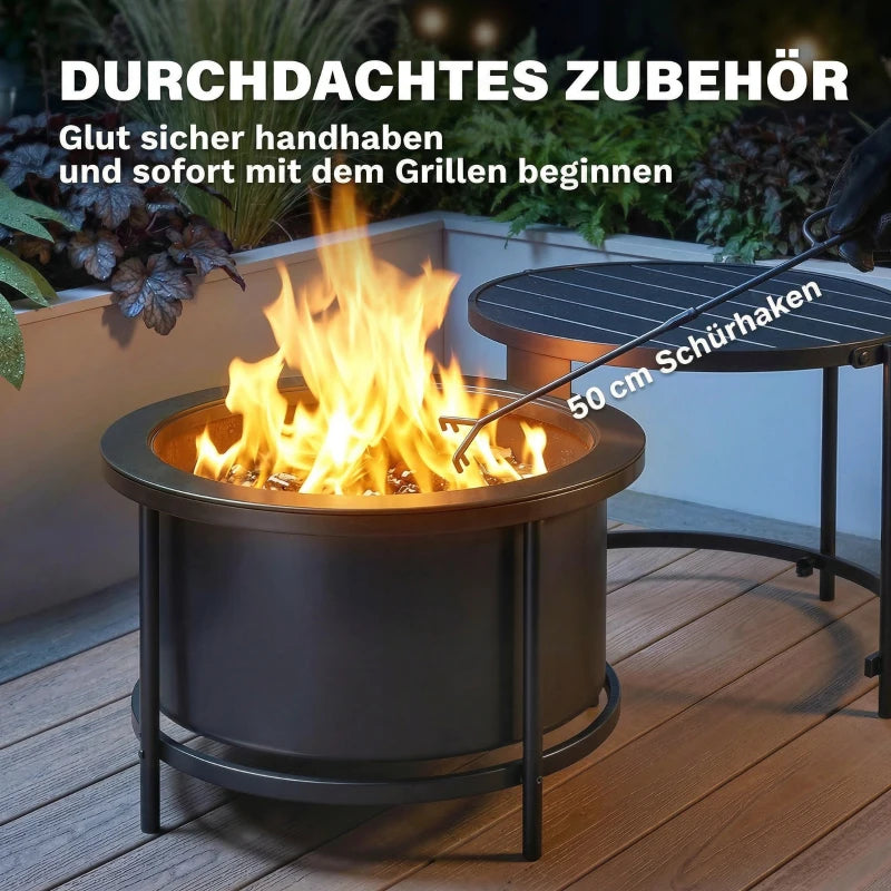 Feuerschale Feuerstelle Tisch Heizen Outdoor