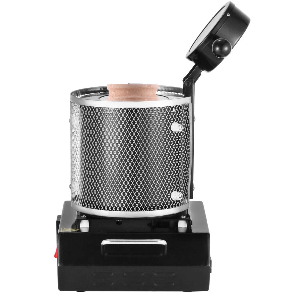 Elektrischer Goldschmelzofen 3kg Keramiktiegel 1350W Schmelzofen Schmelzen