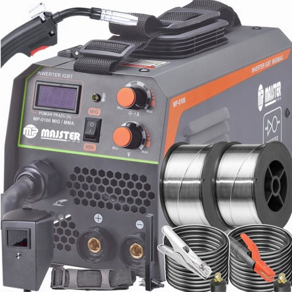 MIG MAG FLUX MMA Inverter Schweißgerät 200A IGBT Set 230V