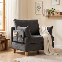 Schlafsessel 2in1 Bettfunktion Schlafsofa Gästebett Sessel Bett