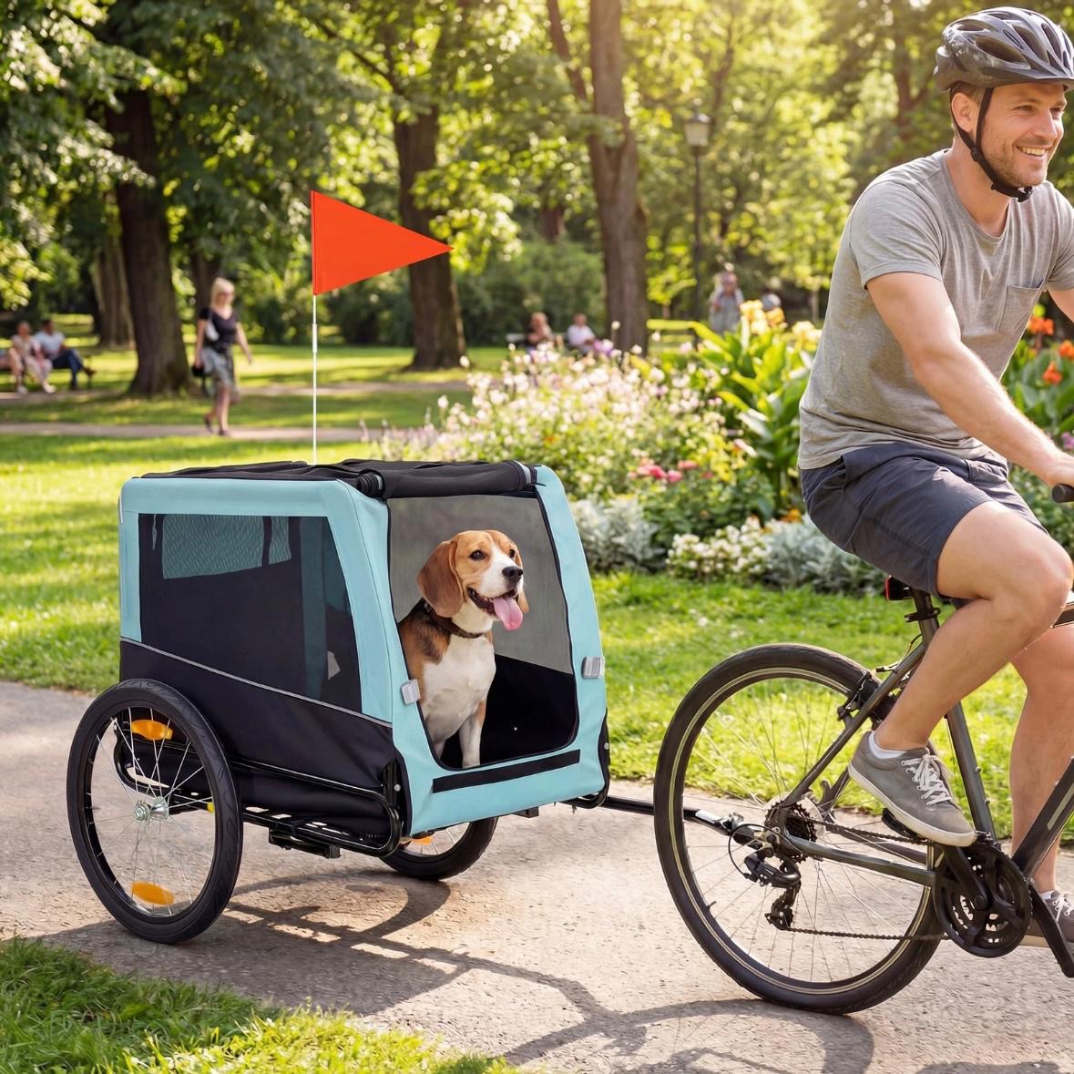 Fahrradanhänger Hundeanhänger Fahrrad Anhänger Hund