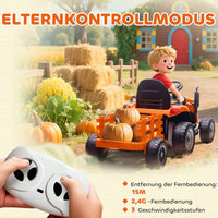 Elektrischer Kinder Traktor Anhänger 
Kinderfahrzeug Elektrotraktor