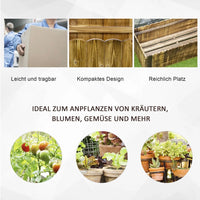 Hochbeet Pflanzkasten Kräuterbeet Blumenbeet Pflanzbeet Gemüsebeet