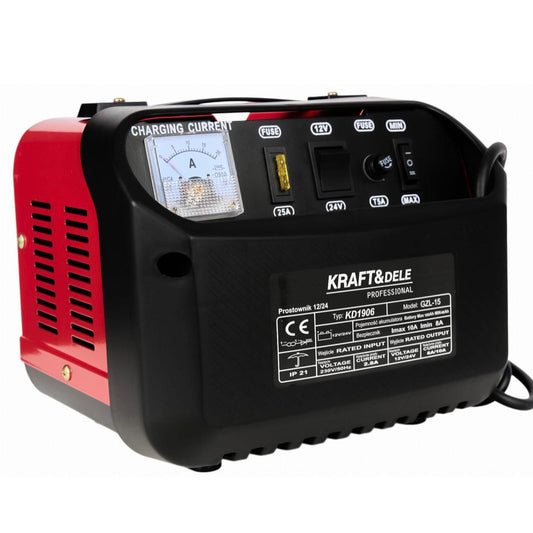 Batterieladegerät 12/24V 15A 150Ah Ladegerät KFZ Werkstatt Batterie
