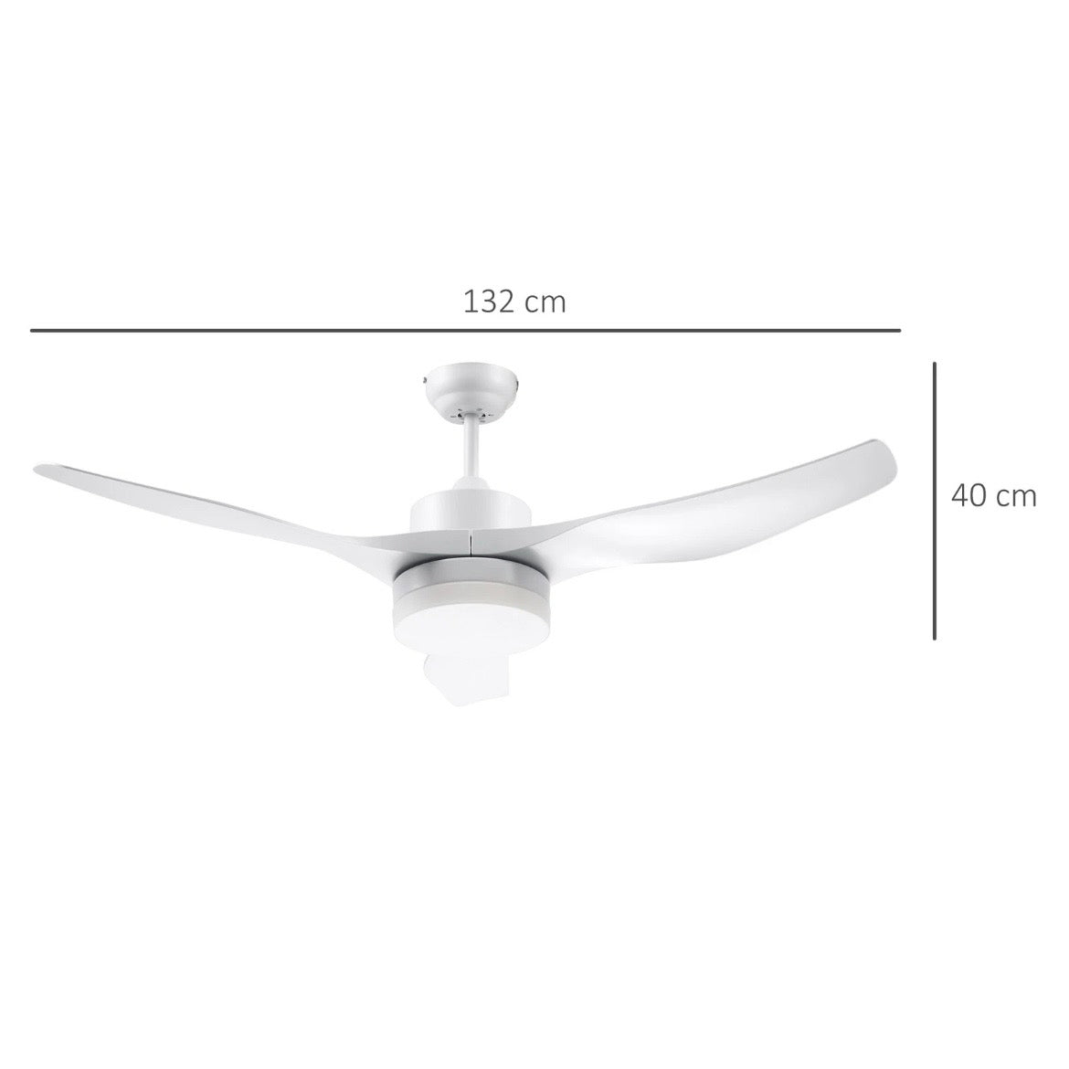 Deckenventilator LED Deckenleuchte Ventilator Deckenbeleuchtung