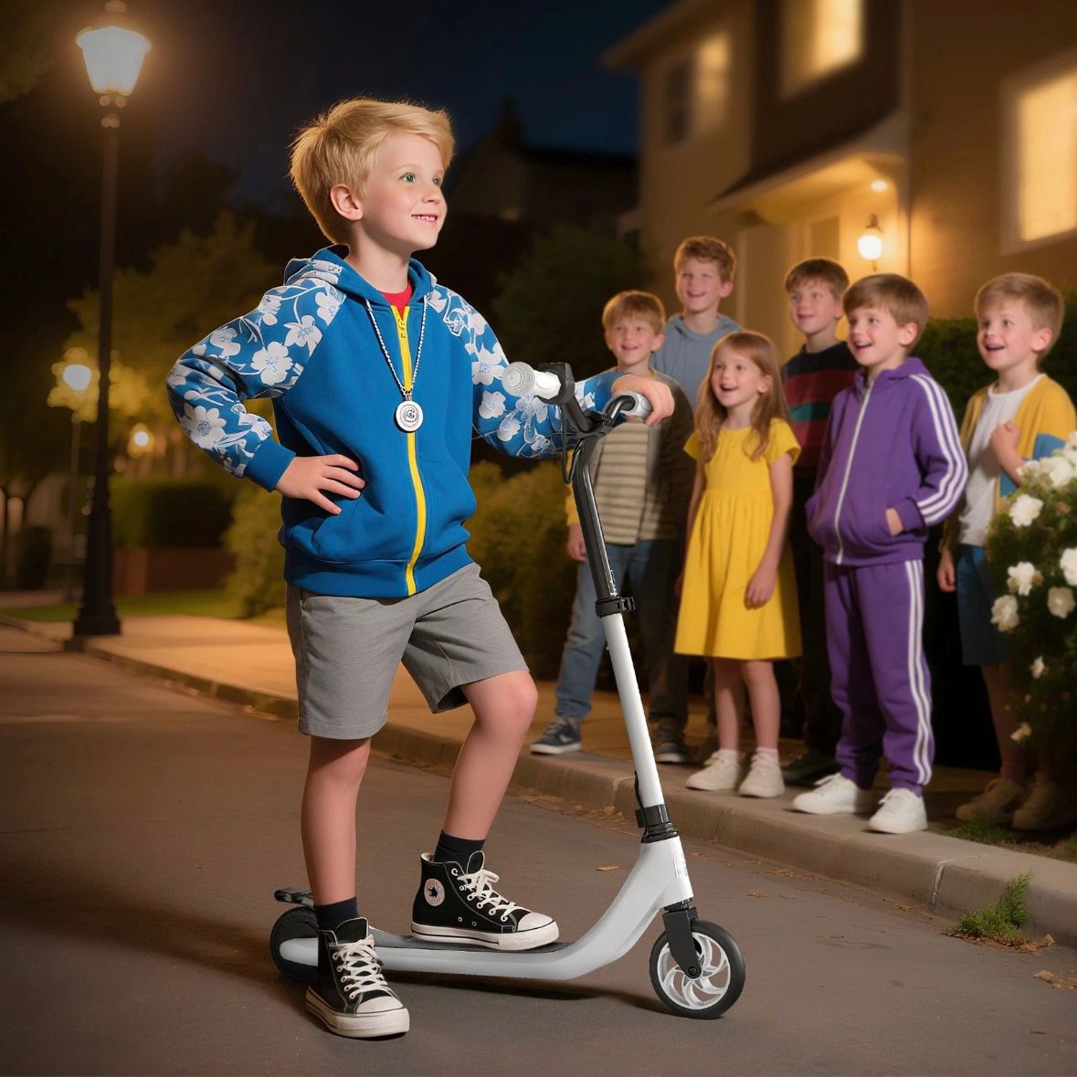 E-Scooter höhenverstellbarer Elektroroller bis 50kg