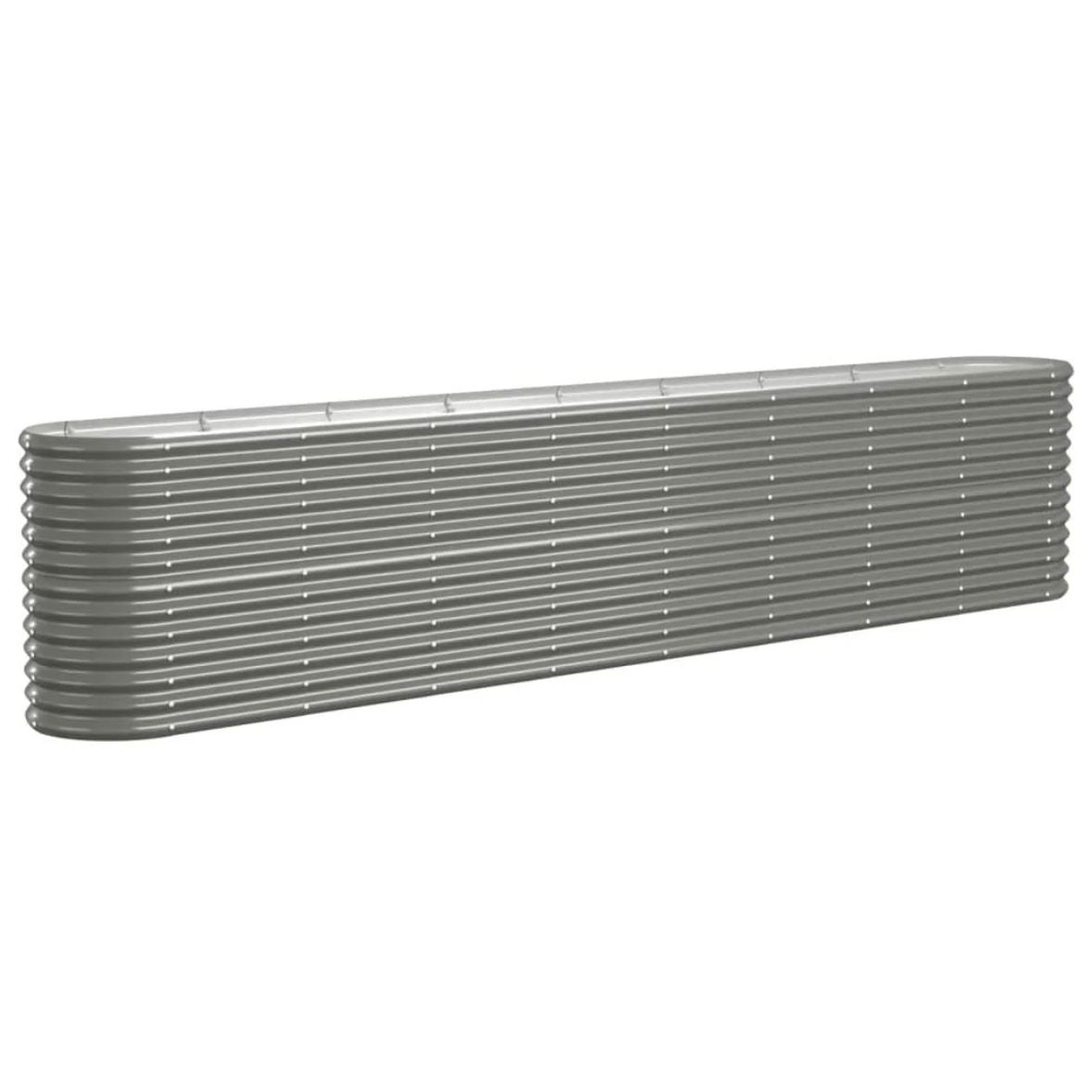 Garten Hochbeet Pflanzenbeet Stahl Garten Beet 332x68cm