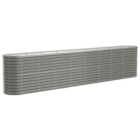 Garten Hochbeet Pflanzenbeet Stahl Garten Beet 332x68cm