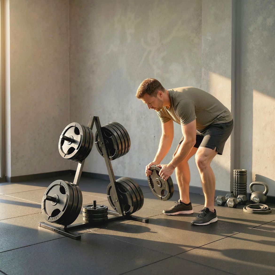 Hantelscheibenständer 25mm Sport Trainingszubehör Fitness Kraftsport