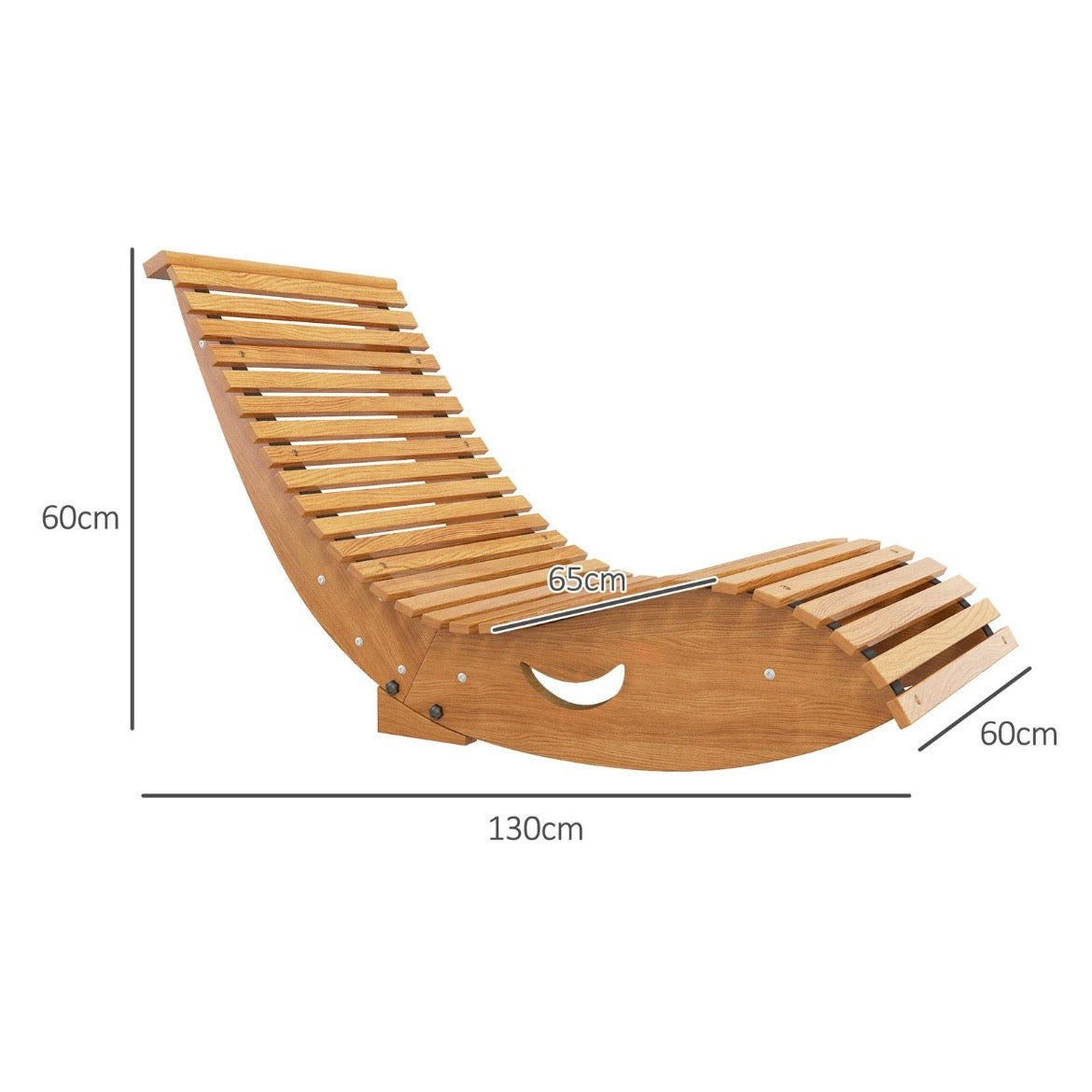 Schaukelstuhl Schaukelliege Ergonomisch Gartenliege