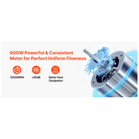 Elektrische Getreidemühle 25L 600W Gewürzmühle Pulverisiermaschine