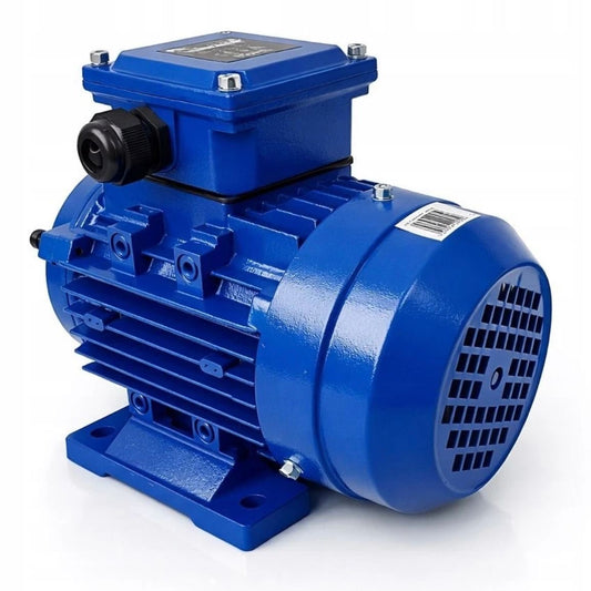 Elektromotor 230V 1,5kW 1400U/min Einphasen Asynchronmotor Kondensator IP44