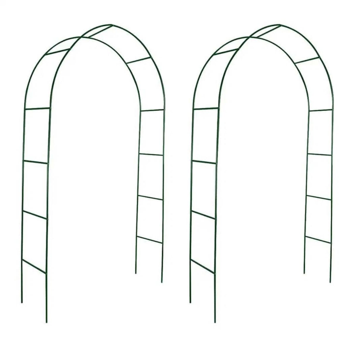 2x Rosenbogen Rankgitter Torbogen Gartenbogen Rankhilfe Spalier