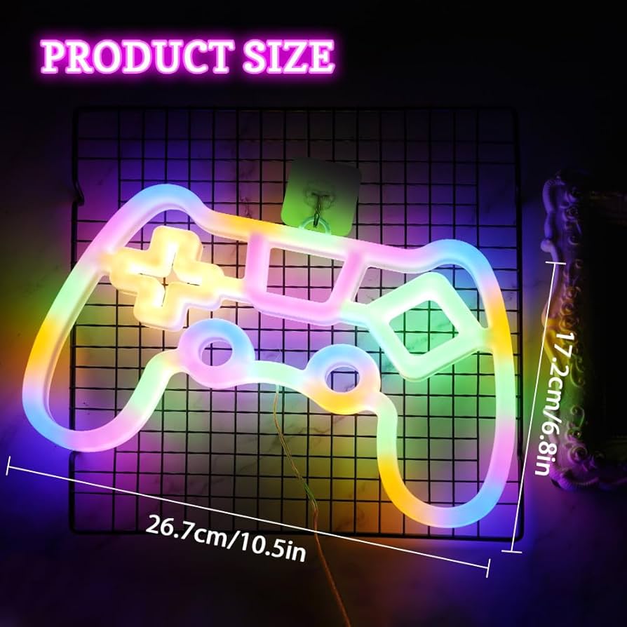 Gaming Neon Schild Wanddeko LED Schild Schlafzimmer