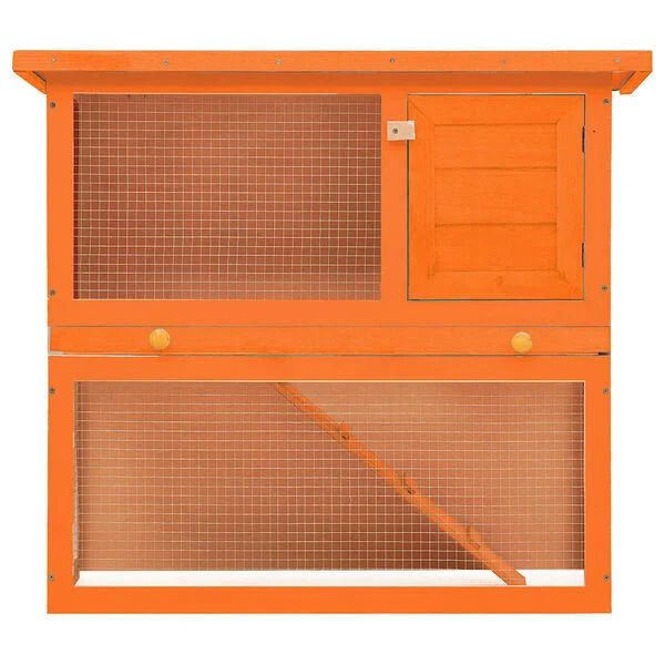 Kleintierstall Kaninchenstall 90x45x80cm Hasenstall Hasengehege Stall Hasen