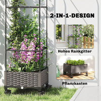 Hochbeet Blumenkasten Gartenbeet Pflanzenbeet Gartenpflege