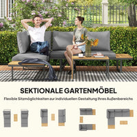 Gartenmöbel Set 6 Personen Gartenlounge Eckbank Möbel